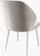 Миниатюра изображения товара Стул Мамадома Michael (d08 Platinum Lux/белый)