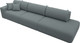 Миниатюра изображения товара Диван Лига Диванов Лига-036 НПБ Модерн Лонг подлокотник слева / 124213L (рогожка амур серый)