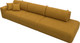 Миниатюра изображения товара Диван Лига Диванов Лига-036 НПБ Модерн Лонг подлокотник слева / 127684L (велюр Brut 10 желтый)