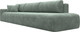 Миниатюра изображения товара Диван Лига Диванов Лига-036 НПБ Модерн Лонг подлокотник слева / 127686L (велюр Brut 08 зеленый)
