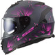 Миниатюра изображения товара Мотошлем LS2 Ff800 Storm II Burst (XL, черный матовый/розовый)