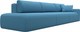 Миниатюра изображения товара Диван Лига Диванов Лига-036 НПБ Модерн Лонг подлокотник справа / 124746 (рогожка амур голубой)