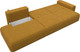 Миниатюра изображения товара Диван Лига Диванов Лига-036 НПБ Модерн Лонг подлокотник справа / 127684 (велюр Brut 10 желтый)