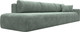 Миниатюра изображения товара Диван Лига Диванов Лига-036 НПБ Модерн Лонг подлокотник справа / 127686 (велюр Brut 08 зеленый)