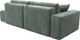 Миниатюра изображения товара Диван Лига Диванов Лига-036 НПБ Модерн подлокотник слева / 127706L (велюр Brut 08 зеленый)