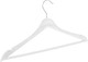 Миниатюра изображения товара Пластиковая вешалка-плечики Econova Wood / 435205716 (белый)