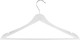 Миниатюра изображения товара Набор пластиковых вешалок-плечиков Econova Wood / 435278416 (3шт, белый)