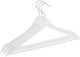 Миниатюра изображения товара Набор пластиковых вешалок-плечиков Econova Wood / 435278416 (3шт, белый)
