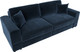 Миниатюра изображения товара Диван Лига Диванов Лига-055 НПБ / 130173 (велюр Tower 13 синий)