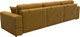 Миниатюра изображения товара Диван Лига Диванов Лига-055 НПБ Лонг / 130188 (велюр Brut 10 желтый)