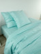 Миниатюра изображения товара Комплект постельного белья Блакiт Страйп-сатин 2сп 50х70 / 13-4809 (светло-голубой)