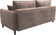 Миниатюра изображения товара Диван Лига Диванов Лига-064 НПБ / 129608 (велюр Tower 05 бежевый)