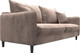 Миниатюра изображения товара Диван Лига Диванов Лига-064 НПБ / 129608 (велюр Tower 05 бежевый)