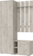 Миниатюра изображения товара Секция в прихожую Кортекс-мебель Лара СП9 (дуб монтерей)