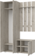 Миниатюра изображения товара Секция в прихожую Кортекс-мебель Лара СП9 (дуб монтерей)