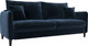 Миниатюра изображения товара Диван Лига Диванов Лига-064 НПБ / 129609 (велюр Tower 13 синий)