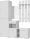 Миниатюра изображения товара Секция в прихожую Кортекс-мебель Лара СП11 (белый)