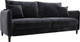 Миниатюра изображения товара Диван Лига Диванов Лига-064 НПБ / 129611 (велюр Tower 11 темно-серый)