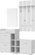 Миниатюра изображения товара Секция в прихожую Кортекс-мебель Лара СП13 (белый)