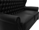 Миниатюра изображения товара Диван Лига Диванов Лига-069 НПБ / 130331 (экокожа Grifon 18 черный)
