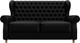 Миниатюра изображения товара Диван Лига Диванов Лига-069 НПБ / 130331 (экокожа Grifon 18 черный)