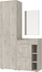 Миниатюра изображения товара Секция в прихожую Кортекс-мебель Лара СП6 (дуб монтерей)