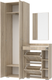 Миниатюра изображения товара Секция в прихожую Кортекс-мебель Лара СП6 (дуб сонома)