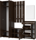 Миниатюра изображения товара Секция в прихожую Кортекс-мебель Лара СП7 (венге)