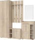 Миниатюра изображения товара Секция в прихожую Кортекс-мебель Лара СП7 (дуб сонома)