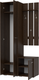 Миниатюра изображения товара Секция в прихожую Кортекс-мебель Лара СП8 (венге)