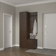 Миниатюра изображения товара Секция в прихожую Кортекс-мебель Лара СП8 (венге)