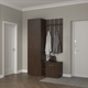 Миниатюра изображения товара Секция в прихожую Кортекс-мебель Лара СП9 (венге)