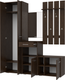 Миниатюра изображения товара Секция в прихожую Кортекс-мебель Лара СП11 (венге)