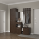 Миниатюра изображения товара Секция в прихожую Кортекс-мебель Лара СП11 (венге)