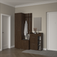 Миниатюра изображения товара Секция в прихожую Кортекс-мебель Лара СП12 (венге)