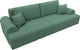 Миниатюра изображения товара Диван Лига Диванов Лига-080 / 131113 (рогожка амур 11 зеленый)