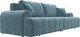 Миниатюра изображения товара Диван Лига Диванов Лига-080 / 131115 (велюр Seven 113 бирюзовый)