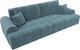 Миниатюра изображения товара Диван Лига Диванов Лига-080 / 131115 (велюр Seven 113 бирюзовый)
