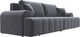 Миниатюра изображения товара Диван Лига Диванов Лига-080 / 131117 (велюр Seven 17 серый)