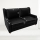 Миниатюра изображения товара Диван Лига Диванов Лига-082 НПБ / 130345 (экокожа Grifon 18 черный)