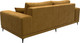 Миниатюра изображения товара Диван Лига Диванов Льюес / 126687 (велюр Brut 10 желтый)