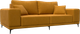 Миниатюра изображения товара Диван Лига Диванов Льюес / 126687 (велюр Brut 10 желтый)