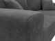 Миниатюра изображения товара Диван Лига Диванов Льюес / 126688 (велюр Brut 16 темно-серый)