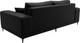 Миниатюра изображения товара Диван Лига Диванов Льюес / 126695 (экокожа Grifon 18 черный)