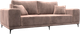 Миниатюра изображения товара Диван Лига Диванов Льюес / 126698 (велюр Tower 05 бежевый)