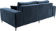 Миниатюра изображения товара Диван Лига Диванов Льюес / 126699 (велюр Tower 13 синий)