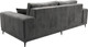 Миниатюра изображения товара Диван Лига Диванов Льюес / 126700 (велюр Tower 10 серый)