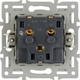 Миниатюра изображения товара Розетка Arlight SCT-MEU1-PL-GR / 043732