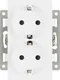 Миниатюра изображения товара Розетка Arlight SCT-MEUD-PL-WH / 043764