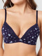 Миниатюра изображения товара Бюстгальтер Mark Formelle 512503 (р.70A, цветочки на темно-синем)